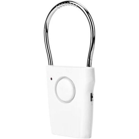 Alarme de porte et fenêtre, Alarme poignée porte, Capteur de porte / fenêtre, 120dB Touch Sensor Poignée de porte Alarme Anti-vol Vibration Fenêtre Alerte Contre Le Cambriolage Home Security (1/5)