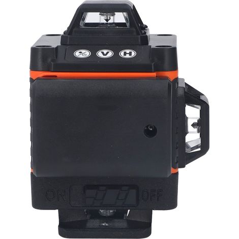 Niveau laser 4D à faisceau vert orange 16 lignes, 4x360°, IP54, haute précision, autonivelant, 100-240 V, prise UE (1/5)