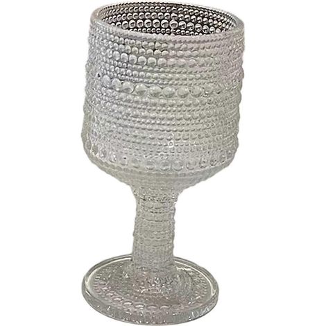 Weinglas, Kelch, Trinkbecher, Vintage, wiederverwendbar, stilvoller französischer Champagnerbecher, Wasserbecher für Bar, Hochzeit, Einweihung-White (1/5)