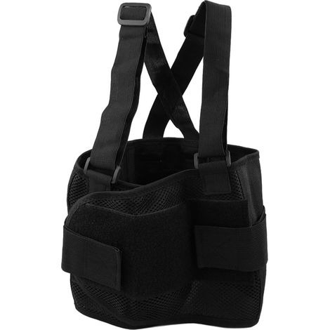 Ceinture De Soutien Lombaire - Bretelles Réglables - Pour Sport Et Thérapie - Taille XL (1/5)