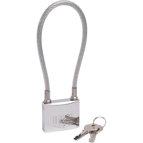 Cadenas inox à câble 270 mm - Ifam (1/2)