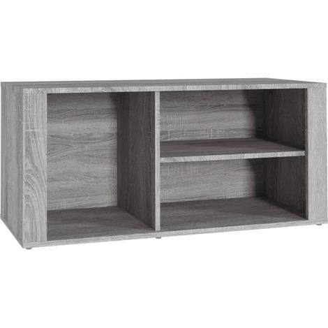 Maison Exclusive - Scarpiera Grigio Sonoma 100x35x45 cm in Legno Multistrato