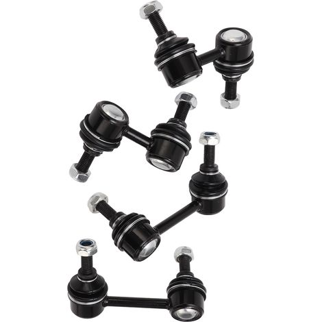 Jeu de 2 barres stabilisatrices avant et arrière K90454 pour Honda Element 2003-2006, pièces de remplacement avec silentblocs, suspension renforcée, compatibles SUV (1/5)