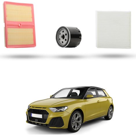 Kit Tagliando 3 filtri compatibile con Audi A1 (GBA) 25 tfsi 1.0 70kw dal 2018 (1/5)