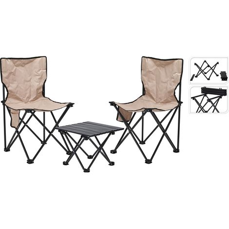 Camping-Tisch- und Stuhlset