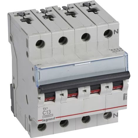Legrand LS-SCHALTER C13A 3P+N 10KA 4TE (404238 TX3) (1/2)