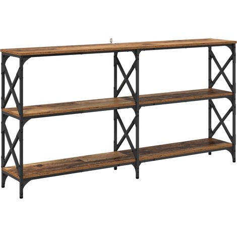 Maison Exclusive - Tavolo consolle Legno vecchio 156 x 28 x 80,5 cm