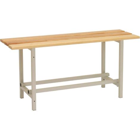 Simonrack Simonbench Panchina grigia in legno robusta per esterni