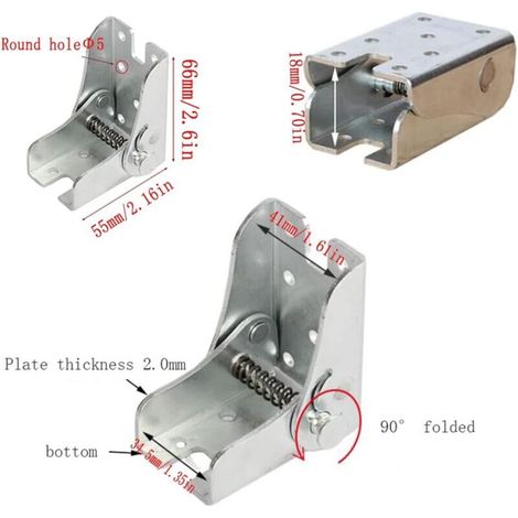 Supporto pieghevole autobloccante per gambe pieghevoli, piano di lavoro pieghevole, tavolo da cucina pieghevole (4 colori)