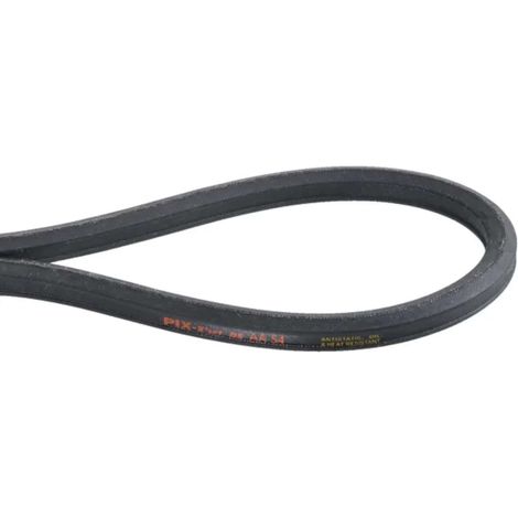 Courroie trapézoïdale universelle AA54 12,7mm x 1389,6mm en caoutchouc acrylonitrile-chloroprène [NCR] norme ISO 5289 Tondeuse Tracteur Distribution Poulie Jardin Parc Entretien Réparation (1/3)