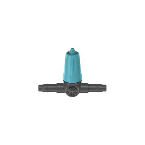 GOCCIOLATORE IN LINEA REGOLABILE PER TUBO 3/16 PER MICROIRRIGAZIONE- - 0-10 lt./h. conf. pz.15 in blister (13315-26) - 5 blister GARDENA