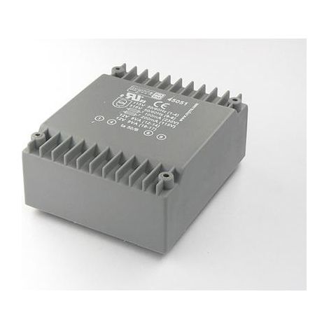 Myrra 45051 Trasformatore per circuito stampato Myrra, 12V a.c., 230V a.c., 18VA, 2 uscite