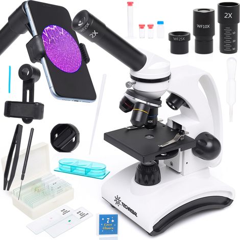 Microscopio biol贸gico Techrebal BioVision 2000x