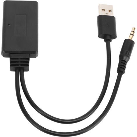 Adaptateur Bluetooth 5.0 pour BMW Série 1 3 5 6 7 avec câble AUX, transmission sans perte Plug & Play
