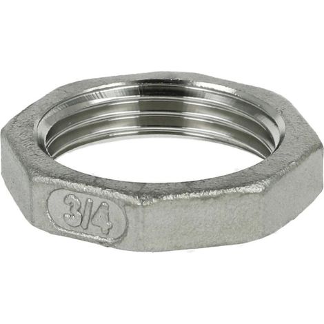 Contre-écrou 3/4'' FF octogonal