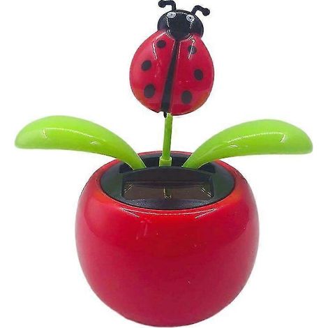 Lustige Auto-Dekoration, solarbetrieben, farbenfrohe Cartoon-Blume, tanzendes Schaukelspielzeug fürs Armaturenbrett – das perfekte Geschenk für Freunde-G (1/5)