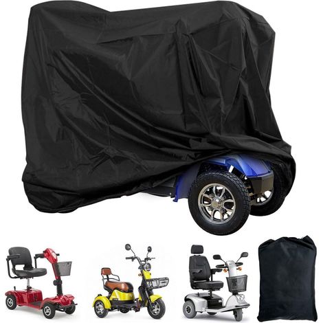 Abdeckhaube für Elektromobil, wasserdicht, 210D Oxford, universell, 140x66x91 cm (1/5)