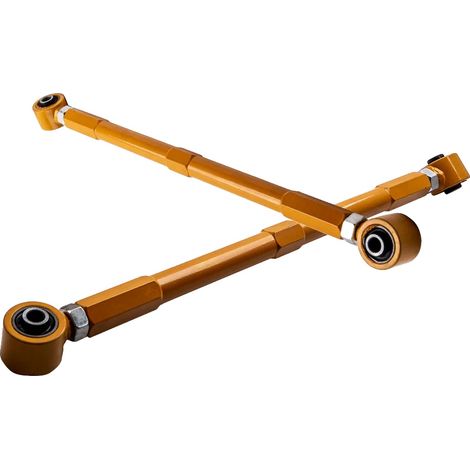 Braccio di controllo posteriore inferiore regolabile, in acciaio, lunghezza totale: 554-614 mm, compatibile con Mini Cooper (1/5)
