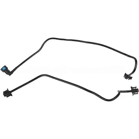 LR006165 LR019341 Kit de 2 tuyaux de trop-plein moteur vers vase d'expansion, compatible avec Land Rover LR2 (1/5)