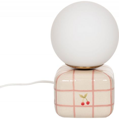Amadeus - Lampe chevet Maya cerise