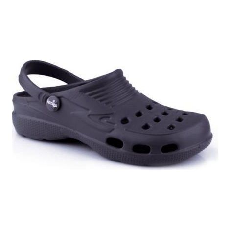 LEMIGO Lemigoose - Leggeri de zoccoli da giardino per uomo e donna, verde oliva, 46 EU