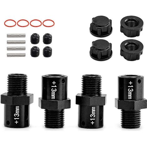 Kit de connecteurs 13 mm pour voiture RC Arrma 1/8 Kraton Noir (1/5)