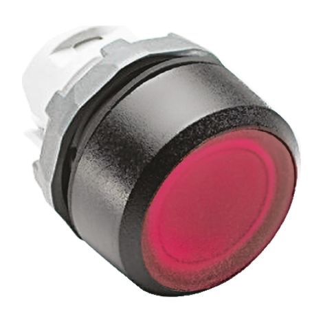 Tête de bouton-poussoir ABB Rouge, Momentané, Ø découpe 22mm, ABB Modular ( Prix pour 1 )