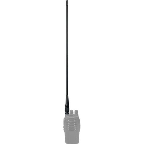 RHD771 VHF/UHF-Antenne für Funkgeräte, kompatibel mit QUANSHENG, TK, RETEVIS, BAOFENG/Pofung, HYT, LINTON, WOUXUN und PUXING. Hochleistungs-Dualband-Antenne mit SMA-F-Anschluss (1 Stück). (1/4)