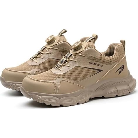 Chaussures à Bout en Acier - Chaussures d'entraînement de sécurité résistantes à la Perforation - Légères, Tendance et Confortables - Chaussures de Travail pour Hommes et Femmes ,40EU (1/5)