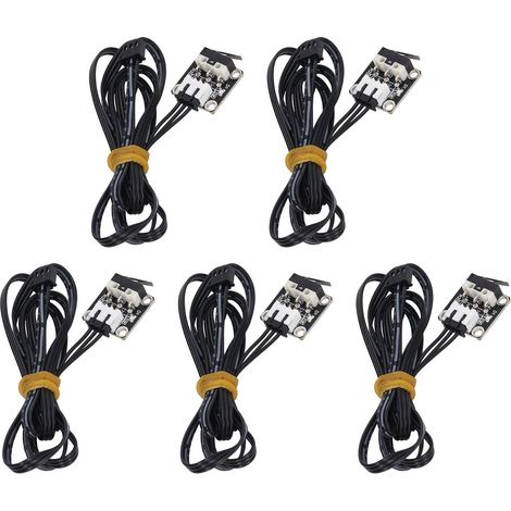 5-teiliger Endschalter, 3-poliges flammhemmendes Modul für Ender 3 3D-Drucker, mechanischer Stoppsensor (1/5)