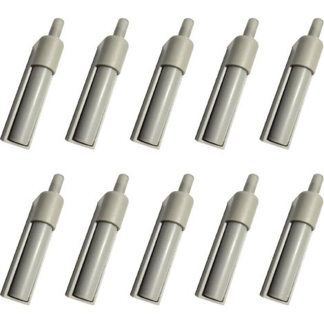 10 Pack Cabinet Door Dampers - Soft Close Renovation for Push-to-Open Doors - Compatible with Drawers and Slides - Quiet Multipurpose Dampers - Durable Renovation Accessories (1/5)