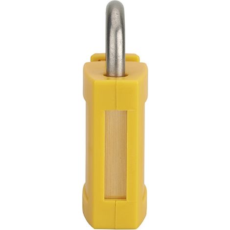 Set di gusci ABS anteriore e posteriore gialli per lucchetto M3 40 mm – THIRARD (1/5)