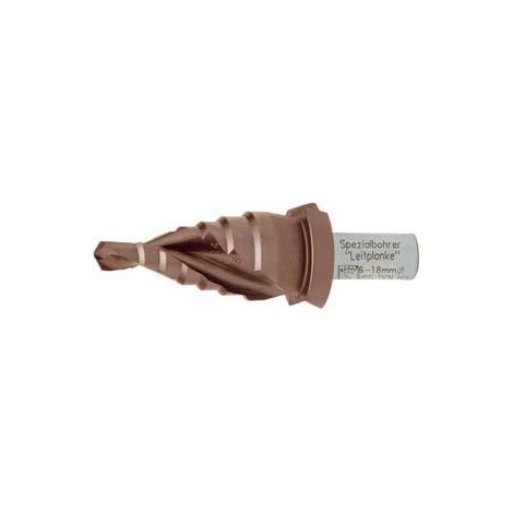 Exact Stufenbohrer für Leitplanken HSS TiCN 6-18mm (1/5)