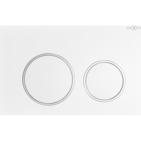 Mexen Fenix 07 XS pulsante di scarico, bianco opaco - 600720 (1/5)