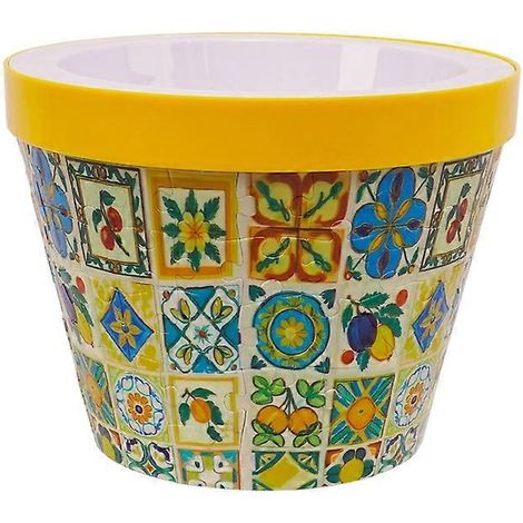 DIY 3D-Puzzle-Blumenvase, dekorativer Blumentopf, künstlerische Vase, Wohndekoration für Kakteen A (1/5)