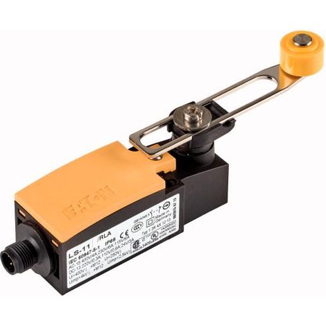 Interrupteur de position 1 F + O levier à galet réglable M12A EATON LS-11/RLA-M12A
