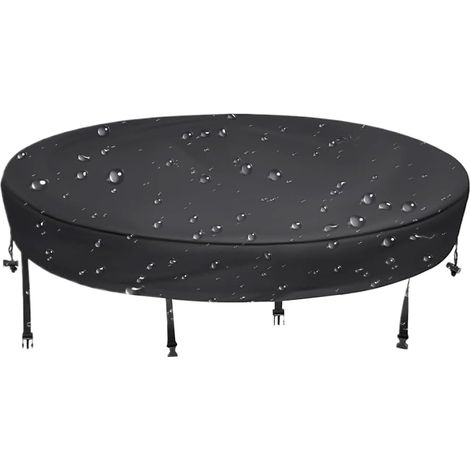 Wind und staubdichte Couchtischabdeckung Runde Tischdecke