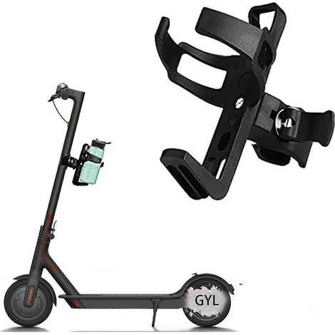 Porte-bouteille noir rotatif à 360 degrés pour vélos, trottinettes électriques, VTT, poussettes et fauteuils roulants (1/5)