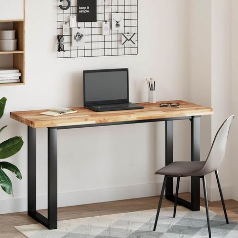 Maison Exclusive - Tablero escritorio madera maciza acacia sin tr