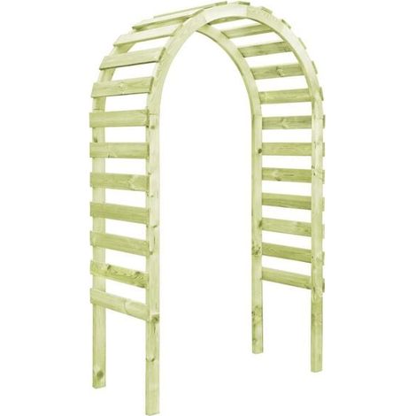 Pergola de jardin 130 x 60 x 230 cm en pin imprégné (1/5)