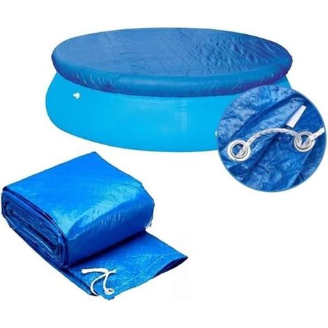 Round above-ground pool cover (1/5)