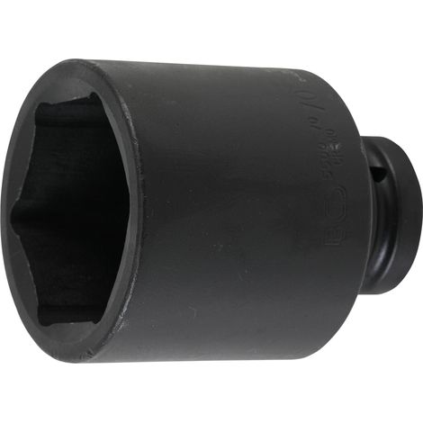 Kraft-Steckschlüssel-Einsatz Sechskant, tief Antrieb Innenvierkant 25 mm (1") SW 70 mm (1/4)