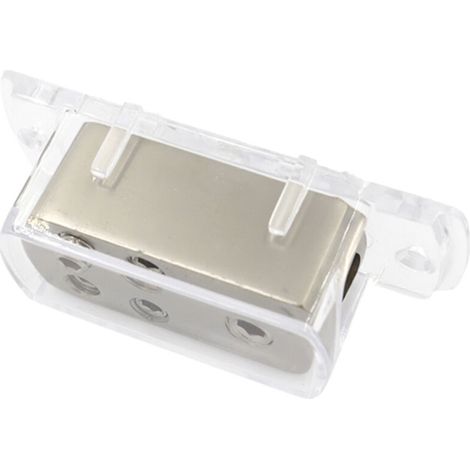 Audio-Splitterbox für Fahrzeuge, 4-Wege-Masseanschluss, 4GA/8GA-Leitungsverteiler, Modell CP-0476