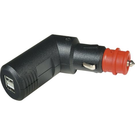 Fiche orientable 2xUSB 12/24 Volts (1/2)