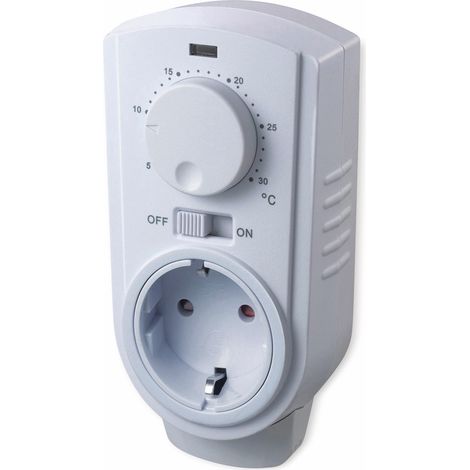 CHILITEC Thermostat de prise ST-35, analogique, 3500 W (1/3)