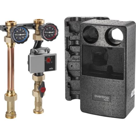 OVENTROP Ungemischte Heizkreisstation Regumat S-180 DN 25, Wilo PARA 25-180/6-43/SC-6, 1357072 (1/2)
