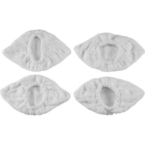 4 PièCes Chiffon de Nettoyage en Tissu pour Vadrouille à Vapeur Chiffons de Couverture en Tissu pour EasyFix SC2 SC3 SC4 SC5 Nettoyeur de (1/5)