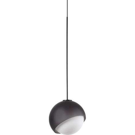 Ideal Lux BLOOM Suspension globe 12 cm noire 1x G9 (1/2)