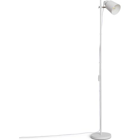 Lámpara de Pie de Metal Ulux Blanco (1/5)