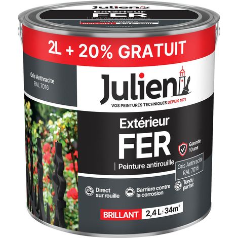 Peinture Antirouille Fer Extérieur Julien Protection Antirouille Durable Et économique - Julien